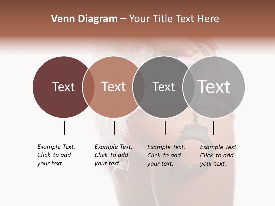 Attractive Female Hair PowerPoint Template