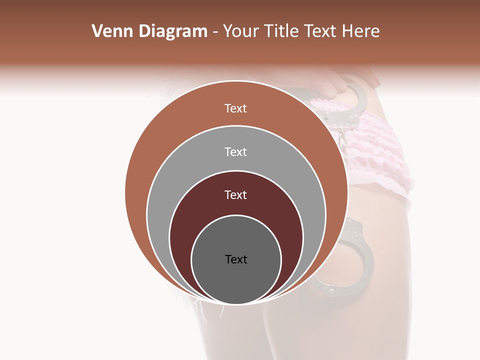 Attractive Female Hair PowerPoint Template