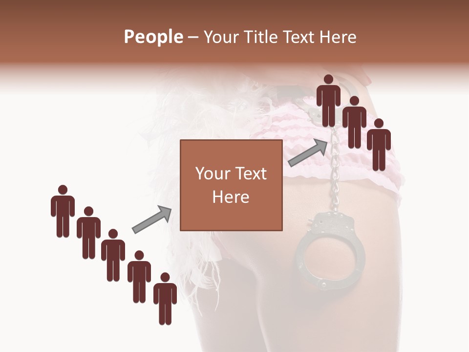 Attractive Female Hair PowerPoint Template