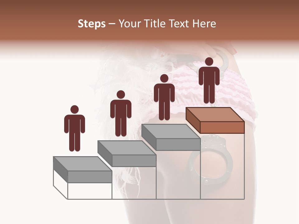 Attractive Female Hair PowerPoint Template