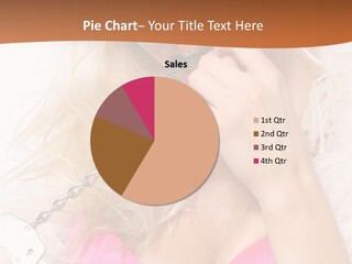 Bikini Hair Caucasian PowerPoint Template