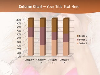 Bikini Hair Caucasian PowerPoint Template