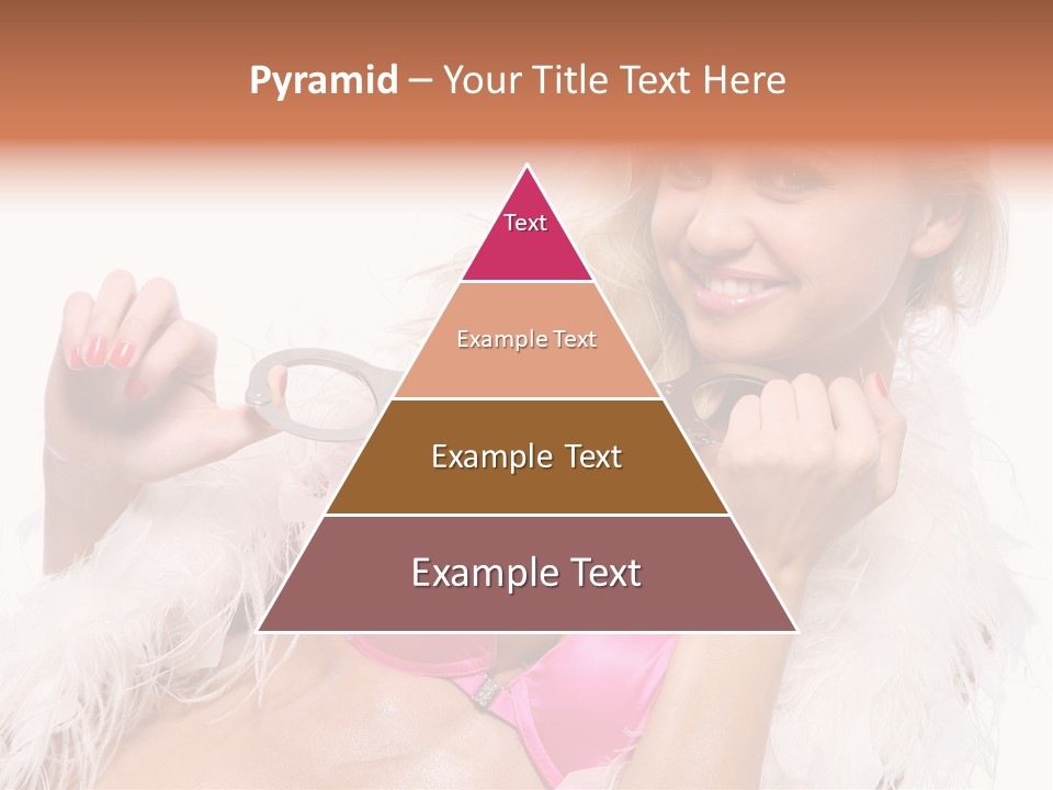 Bra Background Figure PowerPoint Template