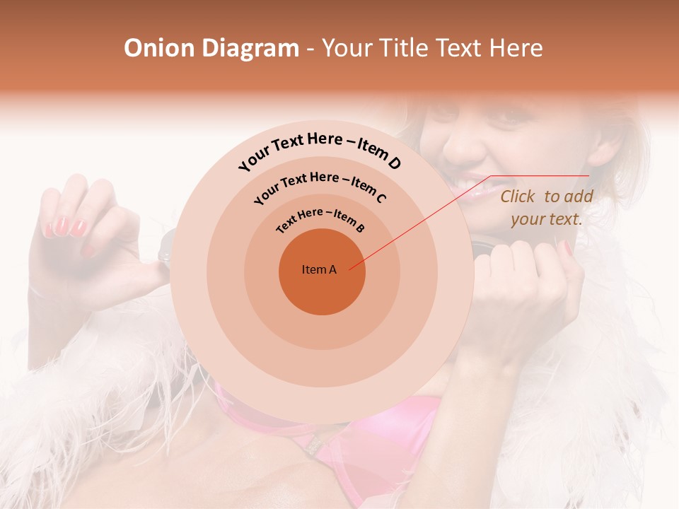 Bra Background Figure PowerPoint Template