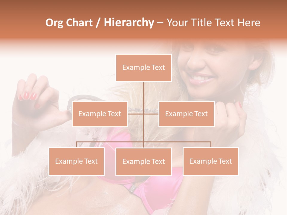 Bra Background Figure PowerPoint Template