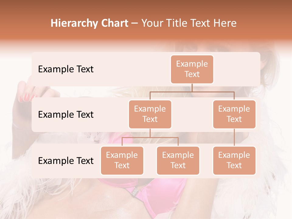 Bra Background Figure PowerPoint Template