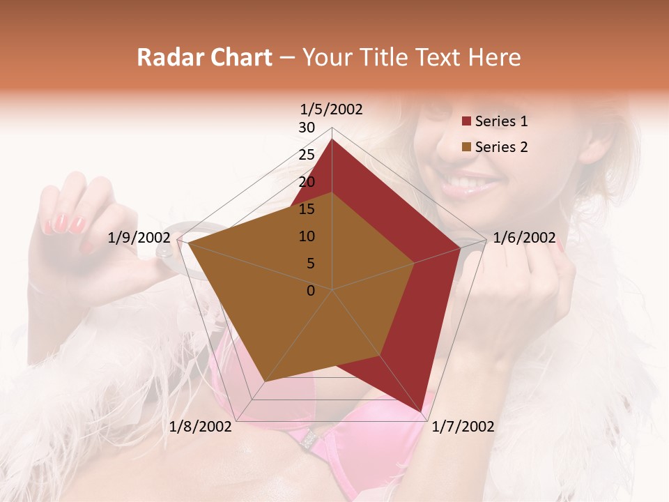 Bra Background Figure PowerPoint Template
