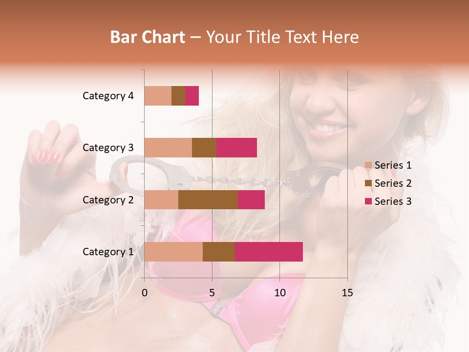 Bra Background Figure PowerPoint Template