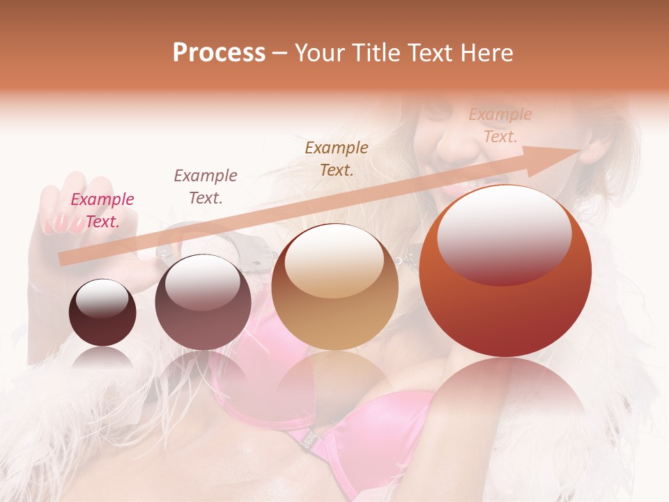 Bra Background Figure PowerPoint Template