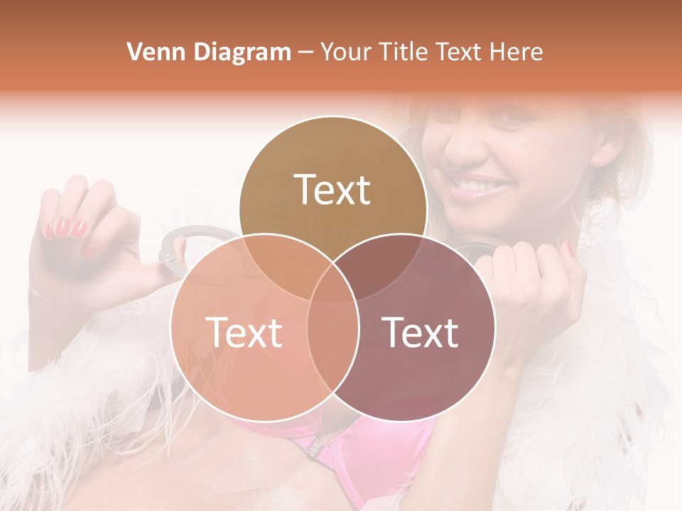 Bra Background Figure PowerPoint Template