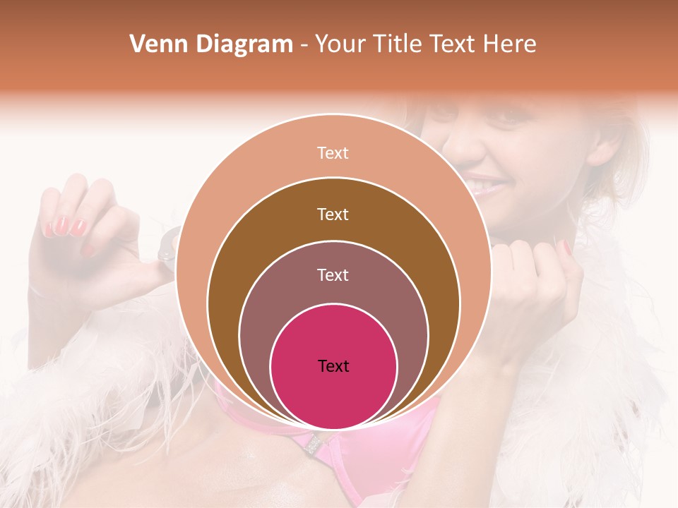 Bra Background Figure PowerPoint Template