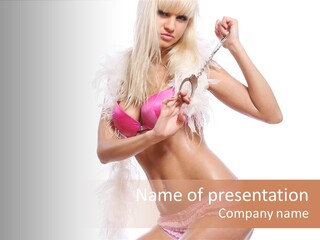 Hair  Figure PowerPoint Template