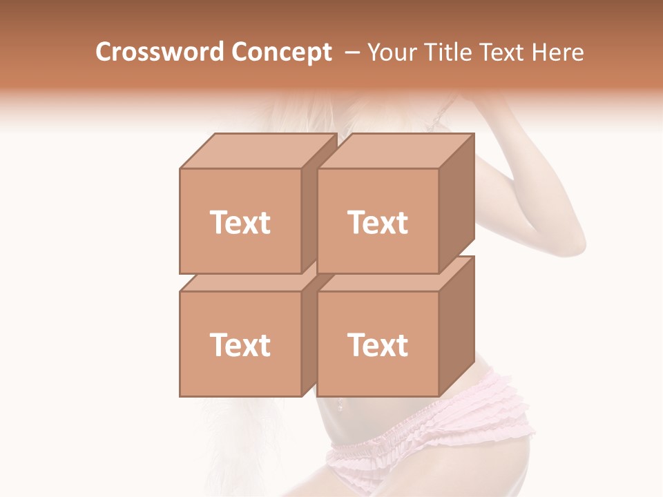 Hair  Figure PowerPoint Template