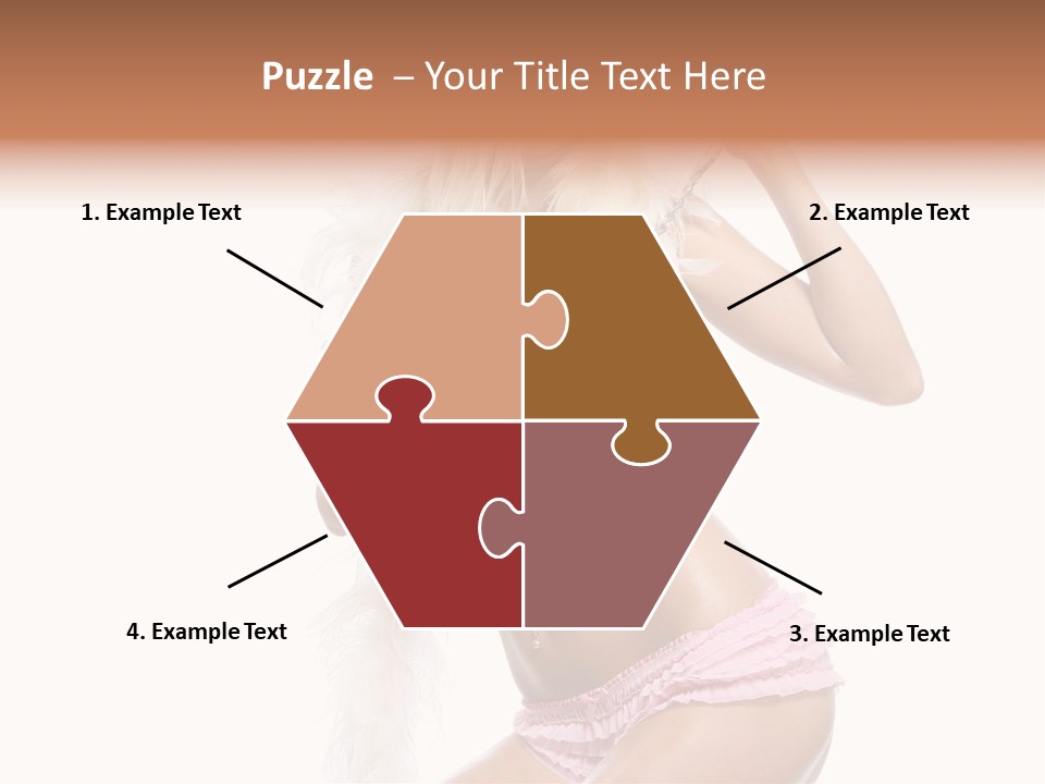 Hair  Figure PowerPoint Template