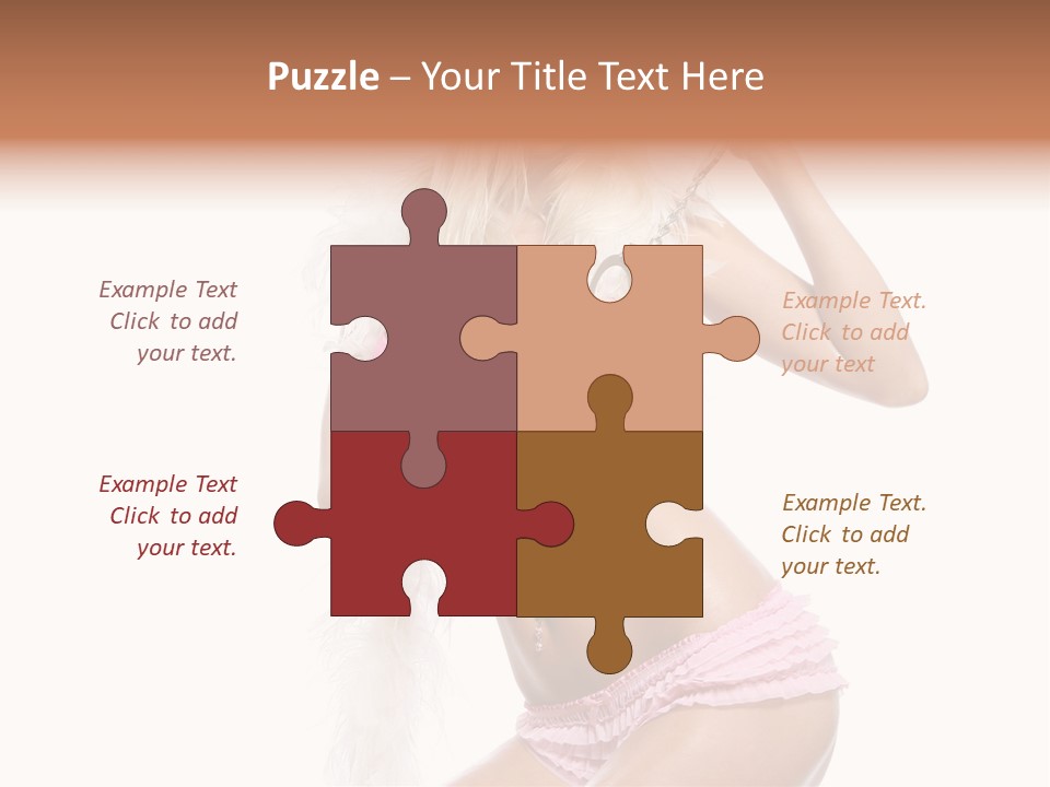 Hair  Figure PowerPoint Template