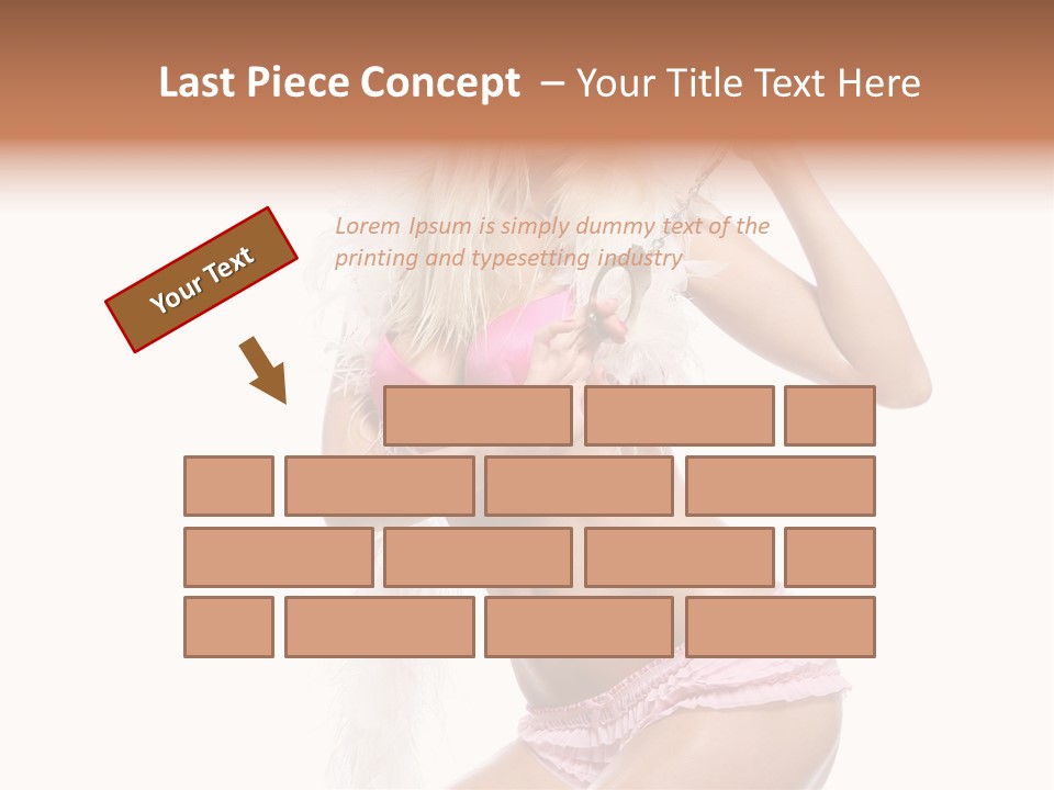 Hair  Figure PowerPoint Template