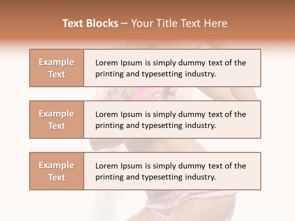 Hair  Figure PowerPoint Template