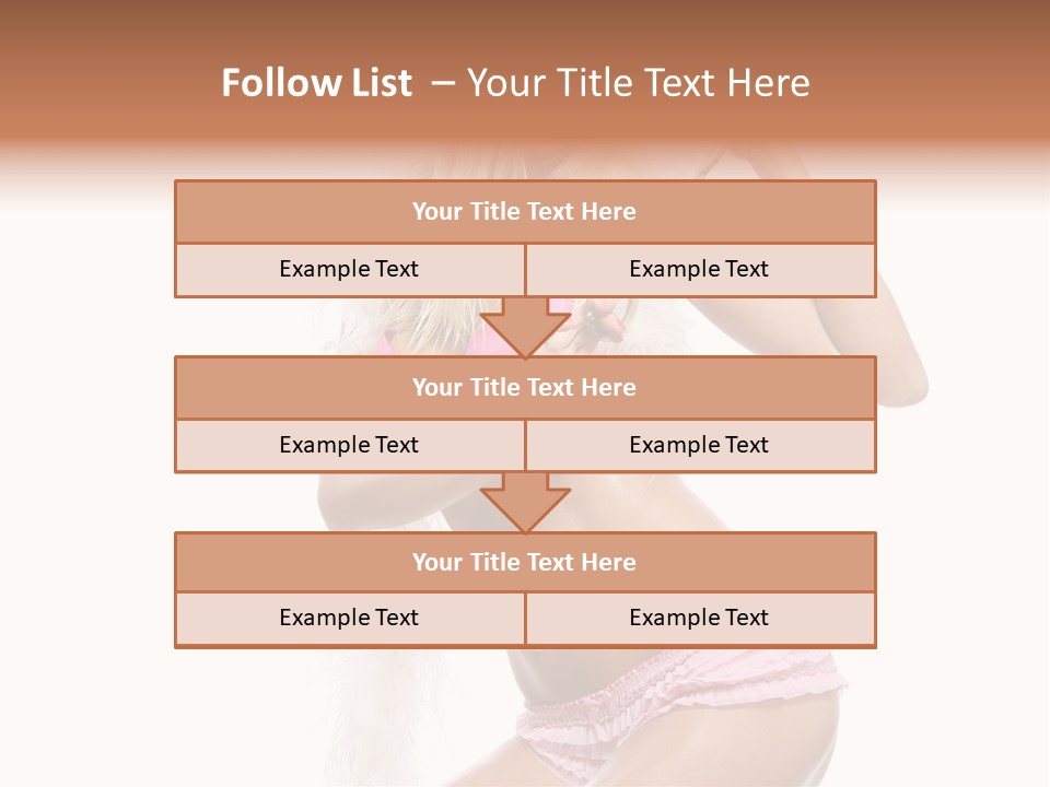 Hair  Figure PowerPoint Template