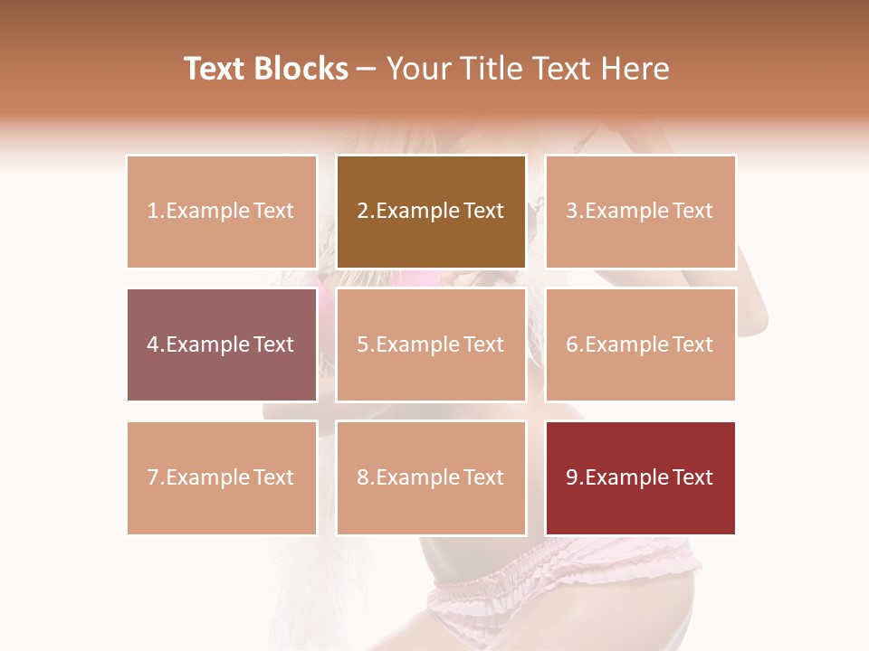 Hair  Figure PowerPoint Template