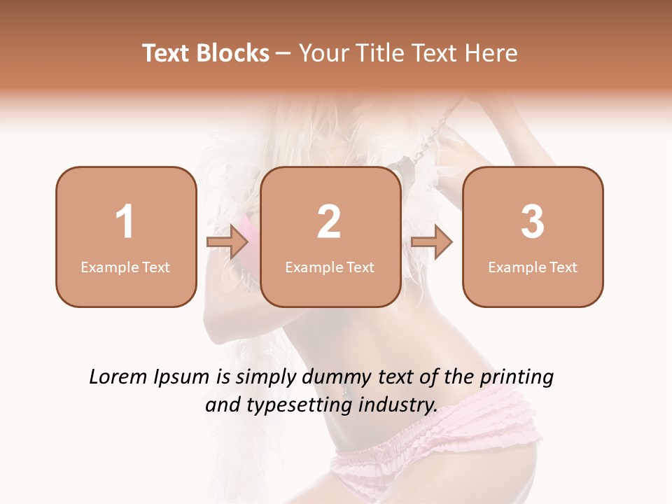 Hair  Figure PowerPoint Template