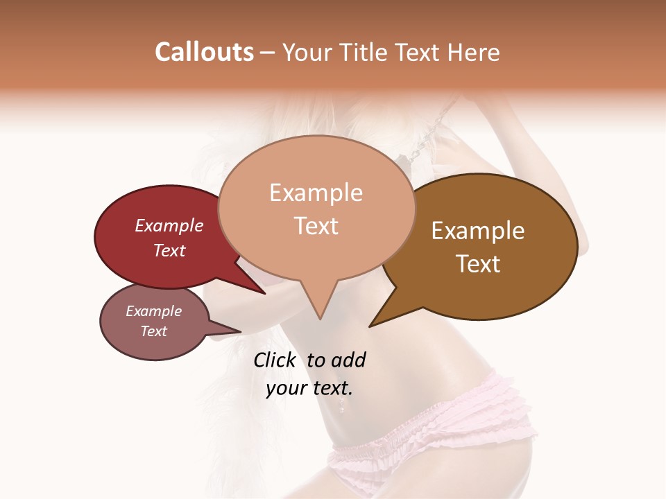 Hair  Figure PowerPoint Template