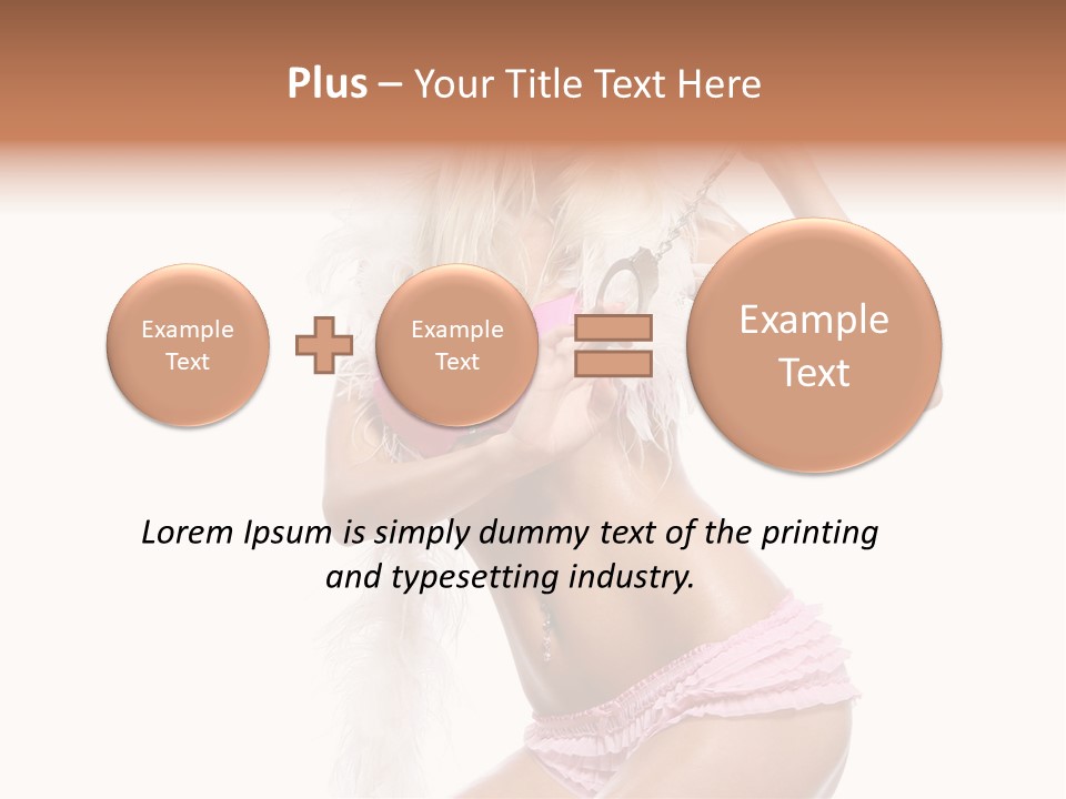 Hair  Figure PowerPoint Template