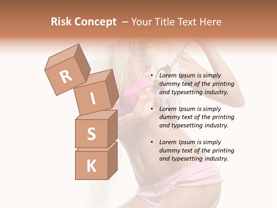 Hair  Figure PowerPoint Template