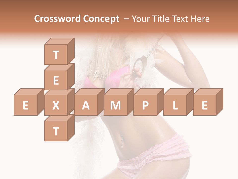 Hair  Figure PowerPoint Template