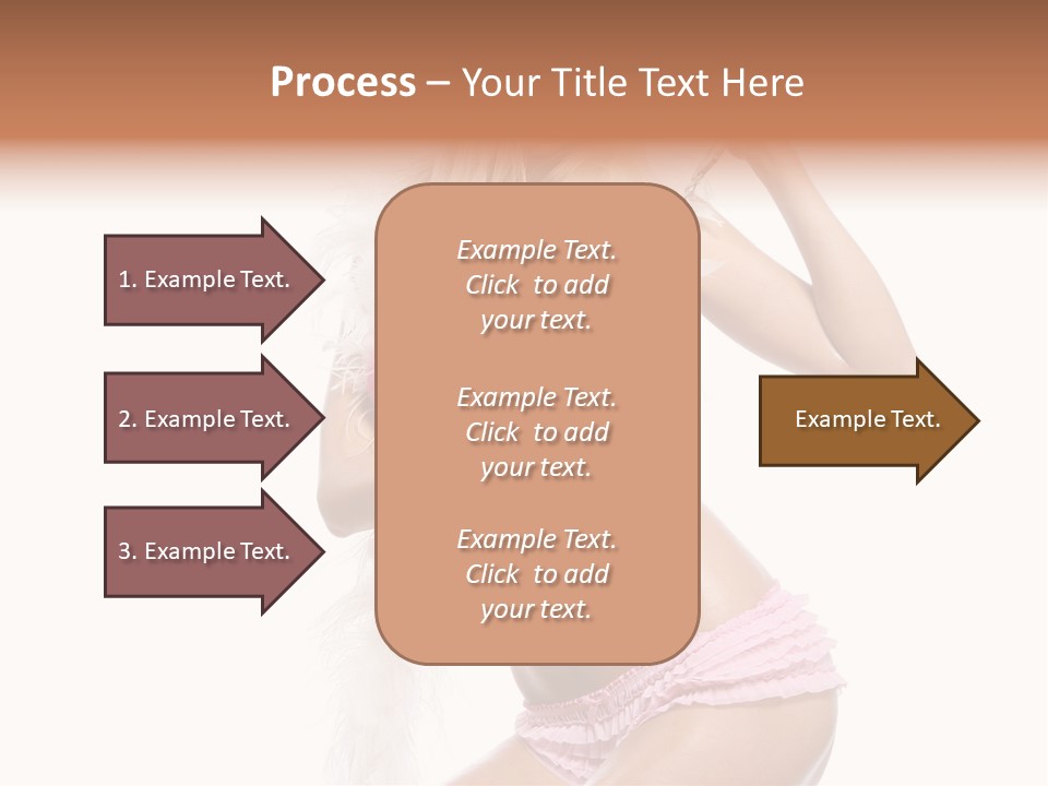 Hair  Figure PowerPoint Template