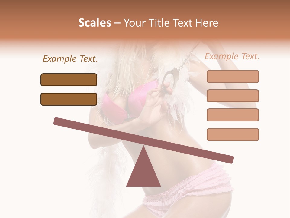 Hair  Figure PowerPoint Template