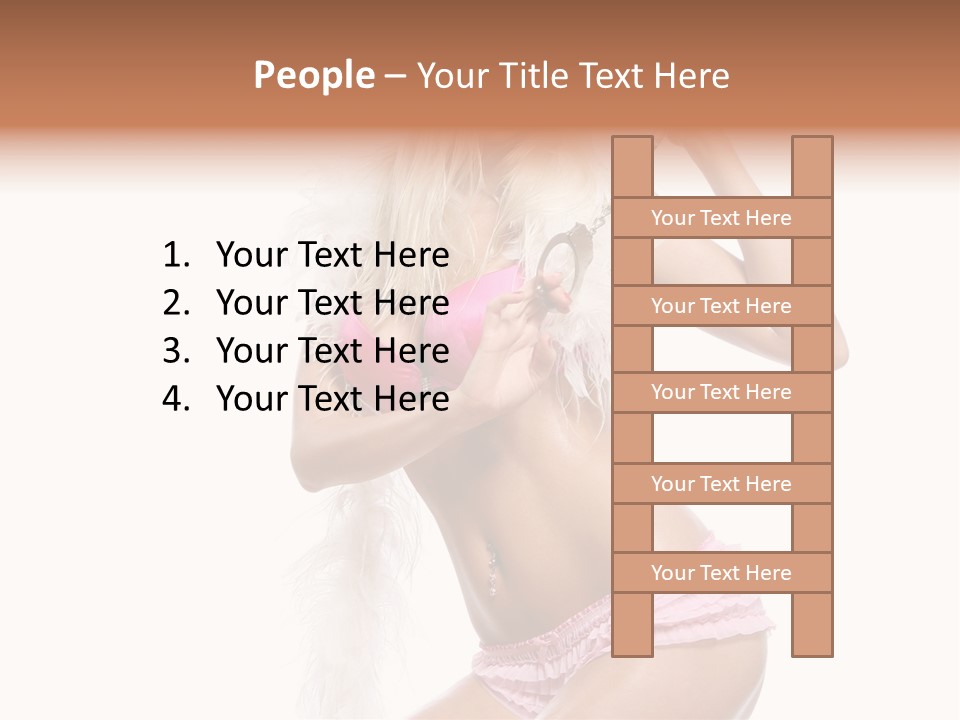 Hair  Figure PowerPoint Template