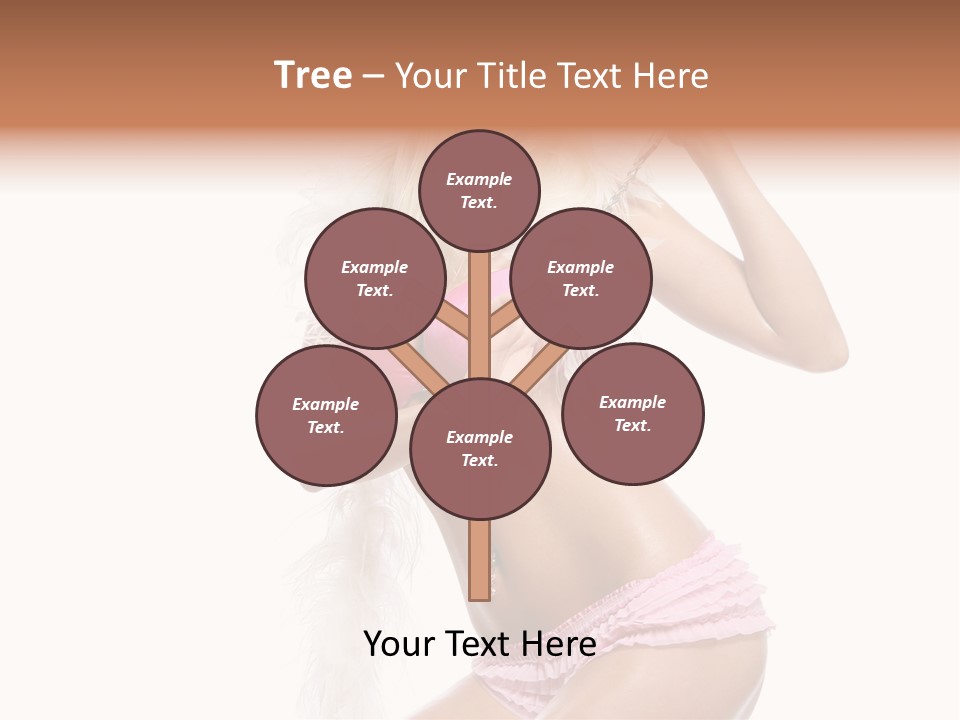 Hair  Figure PowerPoint Template