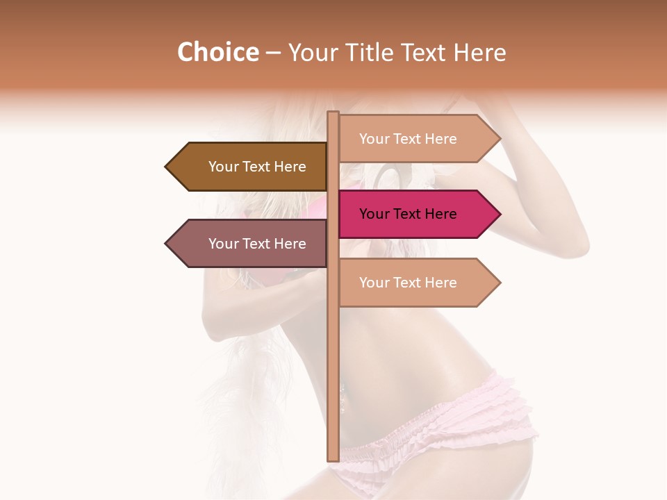 Hair  Figure PowerPoint Template