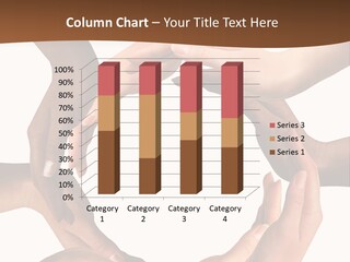 Multiracial Hands Synergy PowerPoint Template