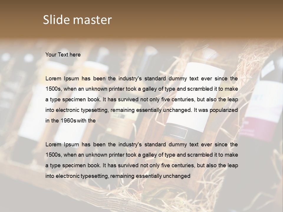 Wood Hotel Sale PowerPoint Template