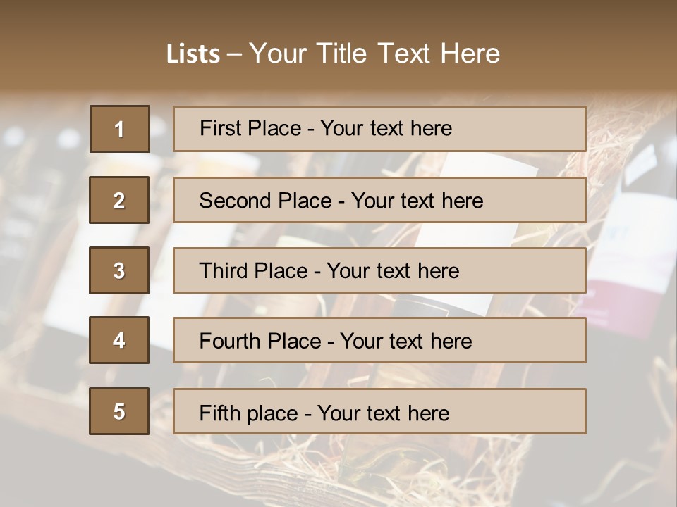 Wood Hotel Sale PowerPoint Template