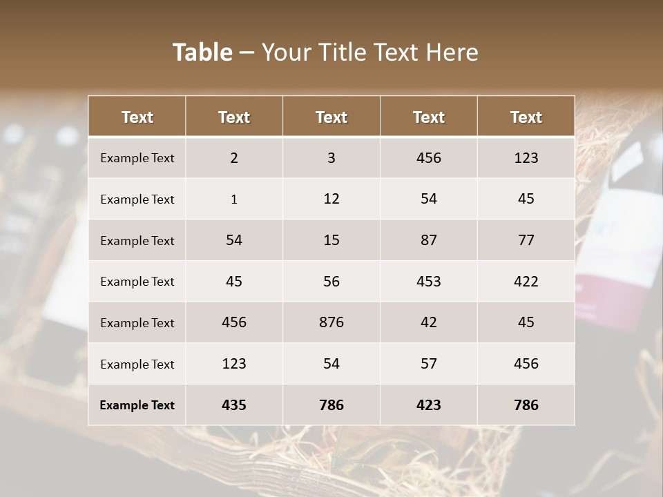 Wood Hotel Sale PowerPoint Template