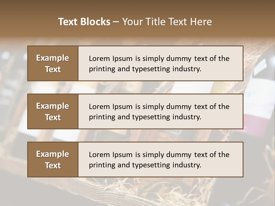 Wood Hotel Sale PowerPoint Template