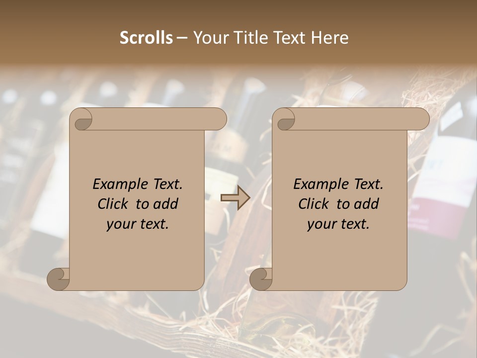 Wood Hotel Sale PowerPoint Template