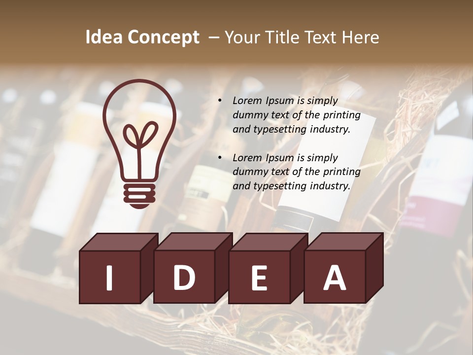 Wood Hotel Sale PowerPoint Template