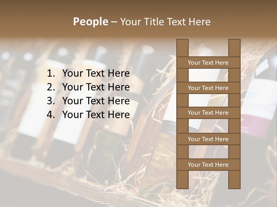 Wood Hotel Sale PowerPoint Template