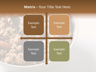 Lifestyle Eat Closeup PowerPoint Template