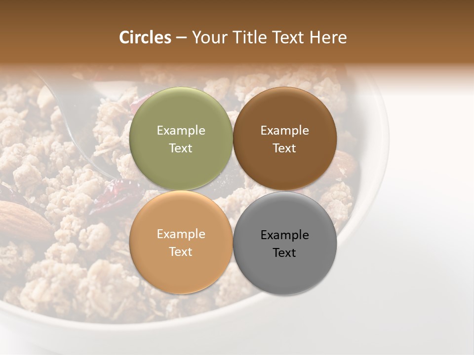 Lifestyle Eat Closeup PowerPoint Template