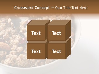 Lifestyle Eat Closeup PowerPoint Template