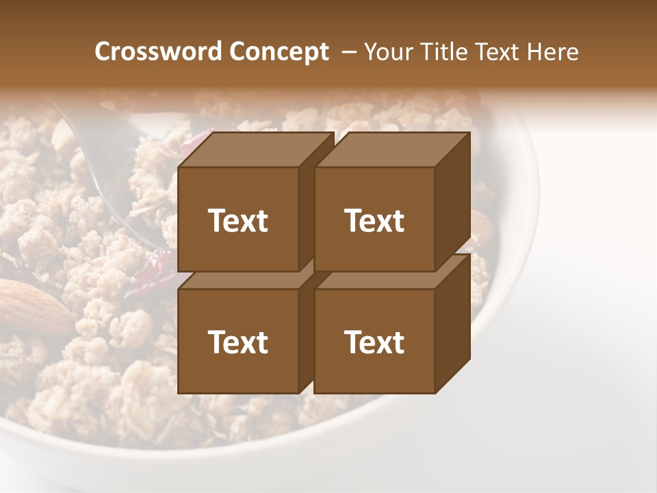 Lifestyle Eat Closeup PowerPoint Template