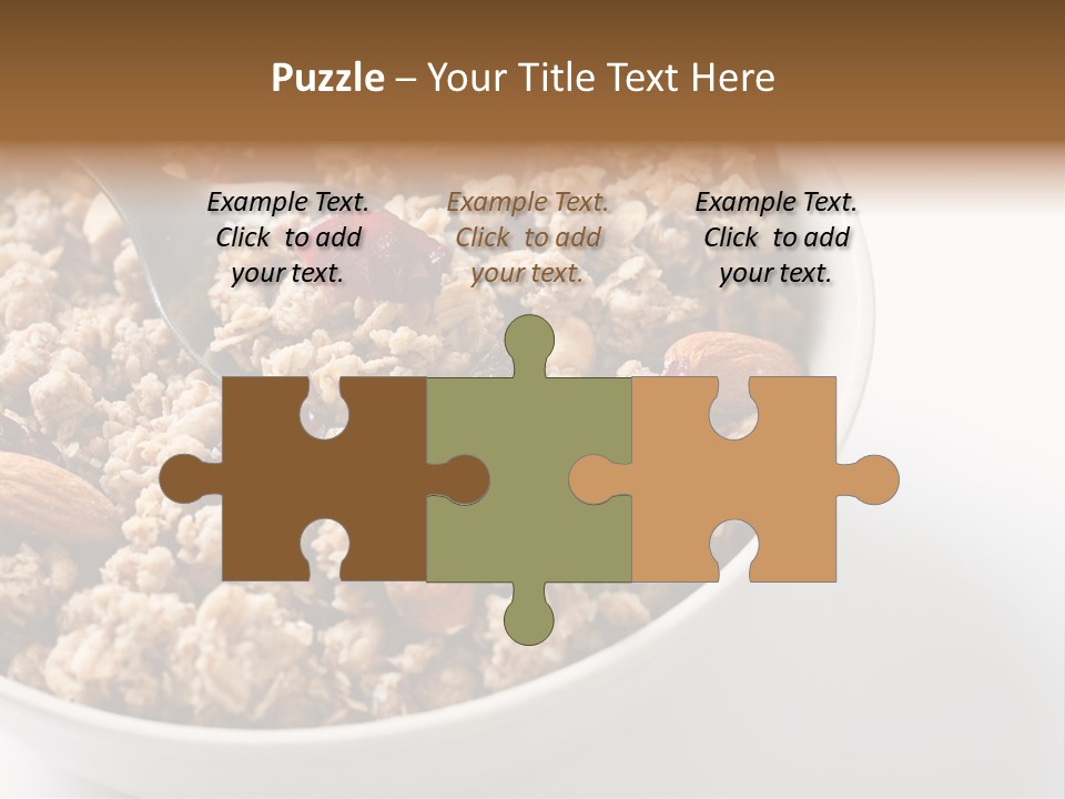 Lifestyle Eat Closeup PowerPoint Template