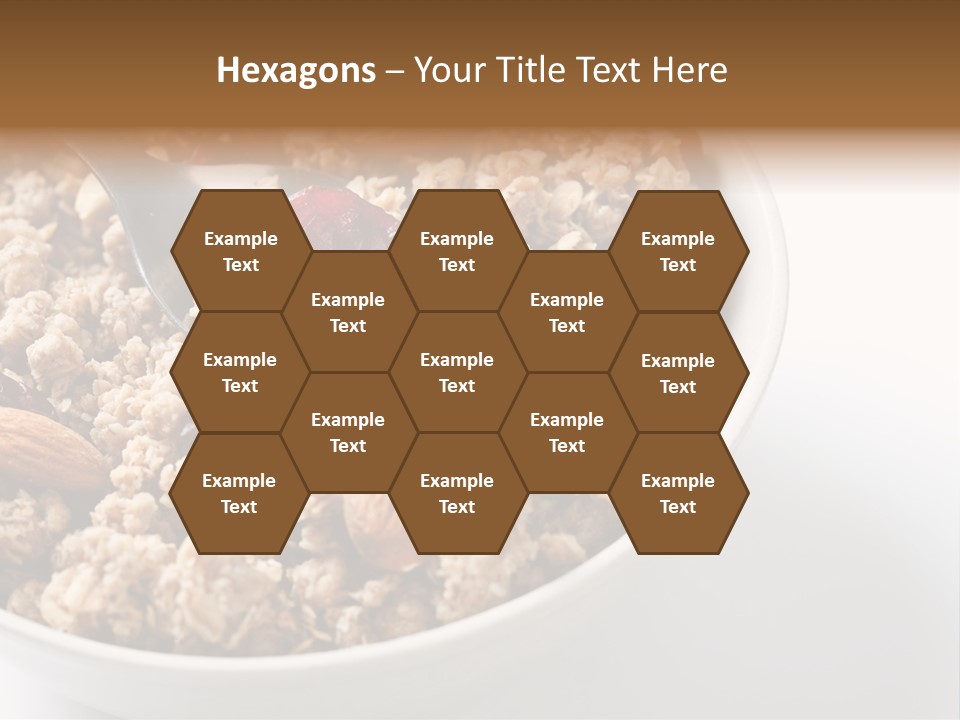 Lifestyle Eat Closeup PowerPoint Template