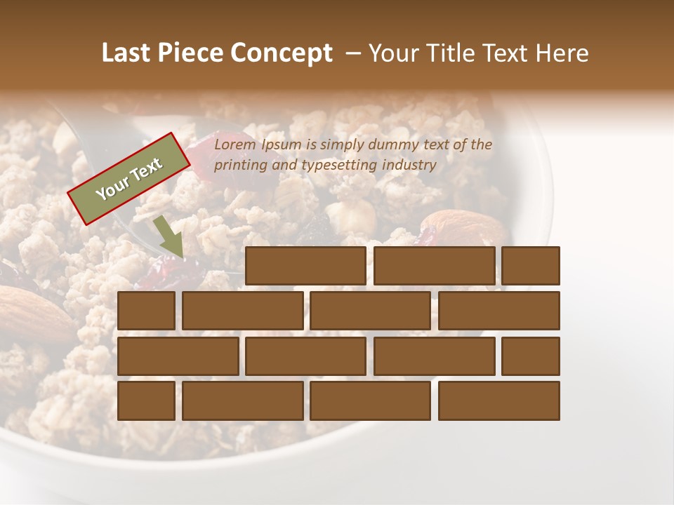 Lifestyle Eat Closeup PowerPoint Template