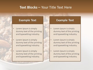 Lifestyle Eat Closeup PowerPoint Template