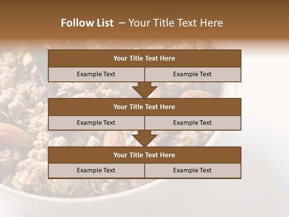 Lifestyle Eat Closeup PowerPoint Template